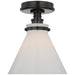 Visual Comfort Signature Canada - LED Flush Mount - Parkington - Bronze- Union Lighting Luminaires Decor