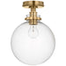Visual Comfort Signature Canada - LED Flush Mount - Parkington - Antique-Burnished Brass- Union Lighting Luminaires Decor