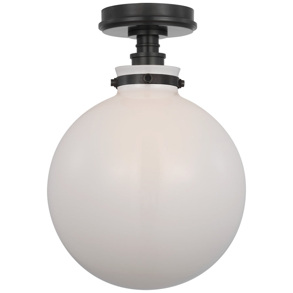 Visual Comfort Signature Canada - LED Flush Mount - Parkington - Bronze- Union Lighting Luminaires Decor