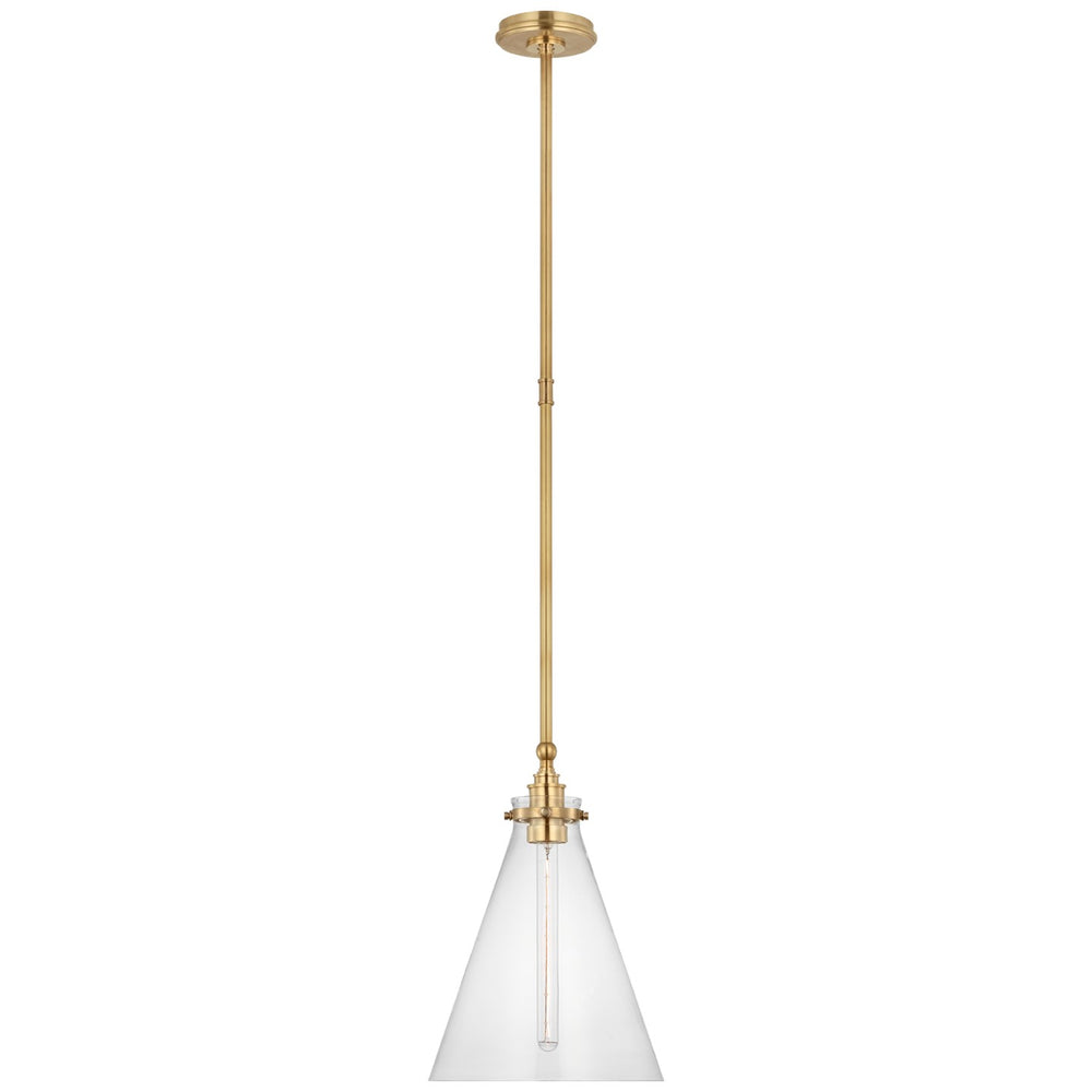 Visual Comfort Signature Canada - LED Pendant - Parkington - Antique-Burnished Brass- Union Lighting Luminaires Decor
