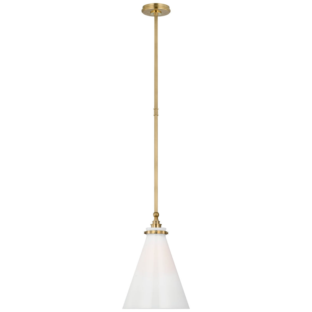 Visual Comfort Signature Canada - LED Pendant - Parkington - Antique-Burnished Brass- Union Lighting Luminaires Decor
