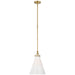 Visual Comfort Signature Canada - LED Pendant - Parkington - Antique-Burnished Brass- Union Lighting Luminaires Decor