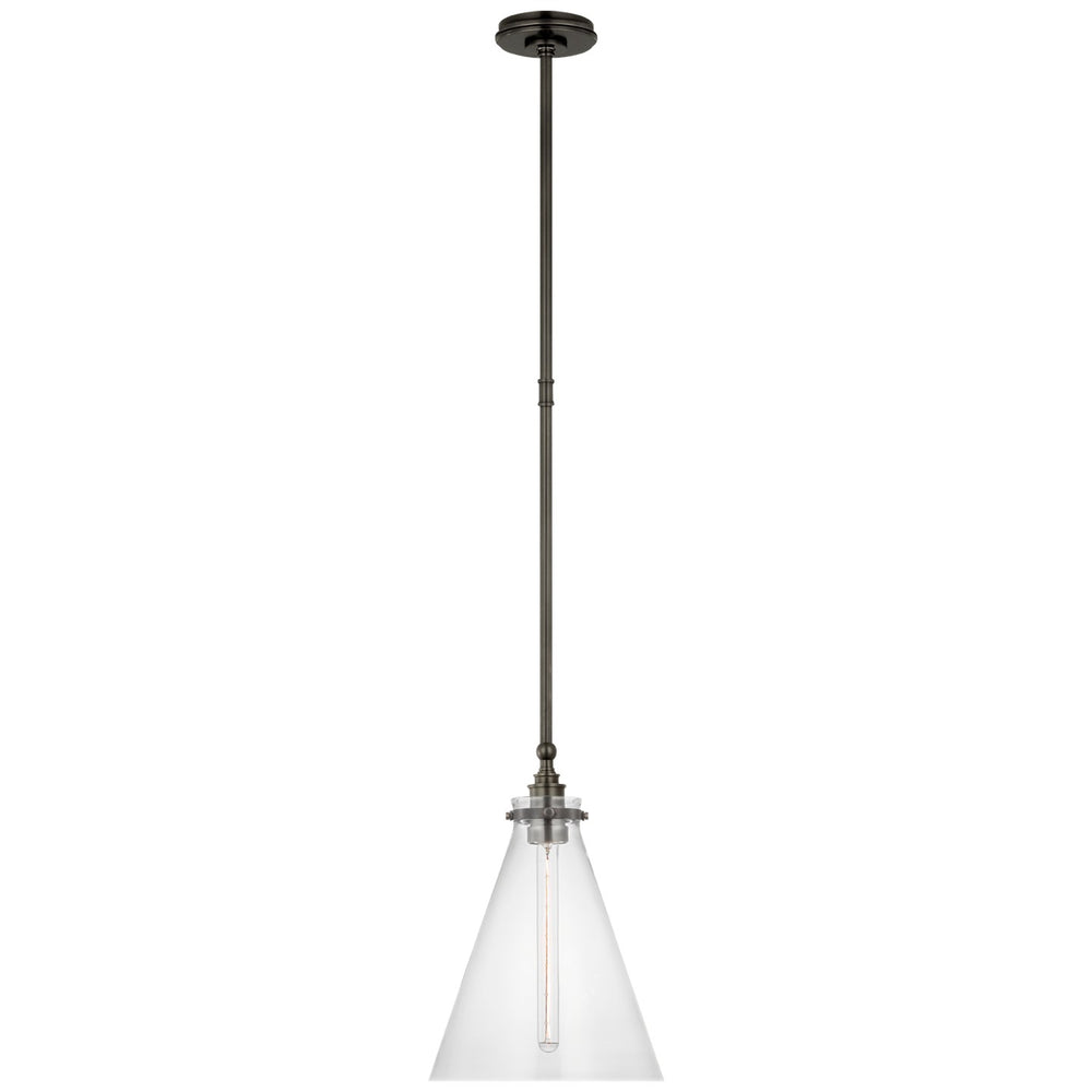 Visual Comfort Signature Canada - LED Pendant - Parkington - Bronze- Union Lighting Luminaires Decor