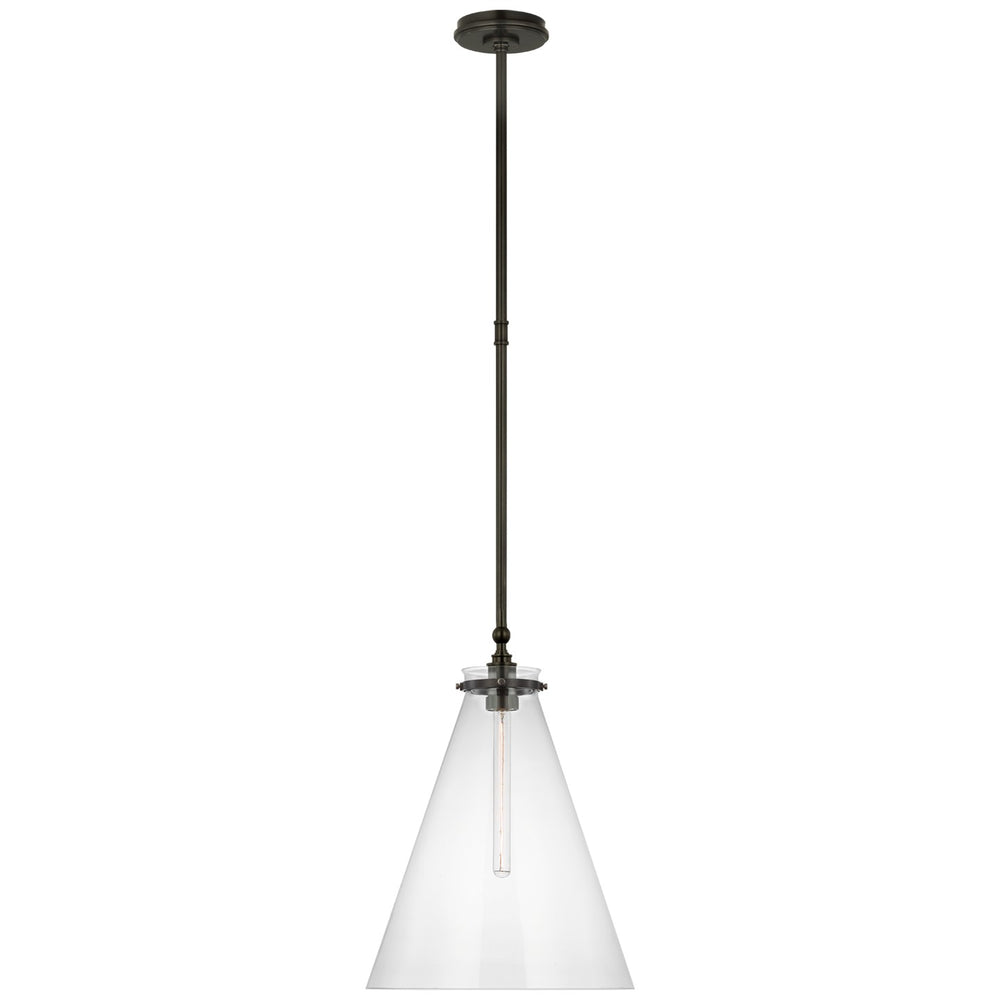 Visual Comfort Signature Canada - LED Pendant - Parkington - Bronze- Union Lighting Luminaires Decor