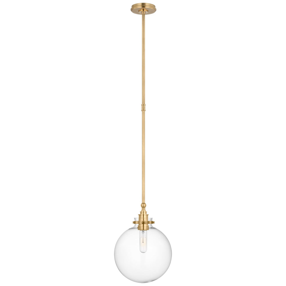 Visual Comfort Signature Canada - LED Pendant - Parkington - Antique-Burnished Brass- Union Lighting Luminaires Decor