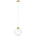 Visual Comfort Signature Canada - LED Pendant - Parkington - Antique-Burnished Brass- Union Lighting Luminaires Decor