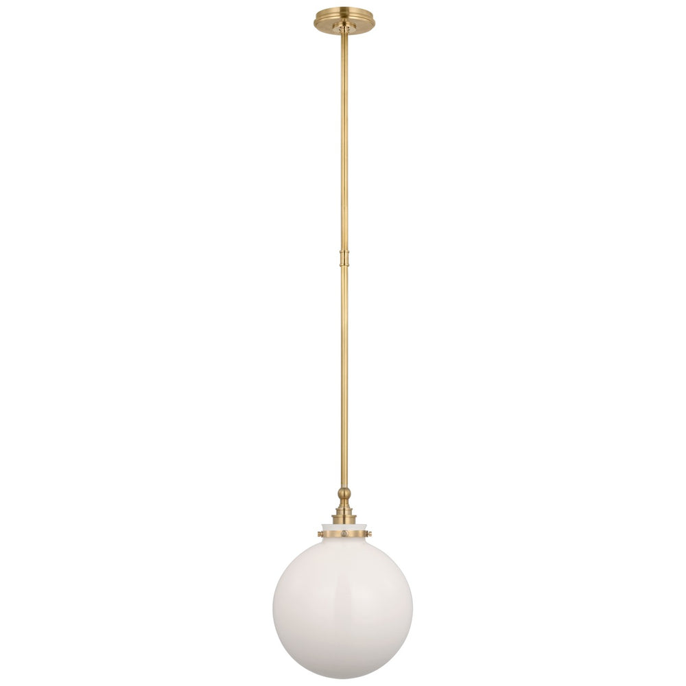Visual Comfort Signature Canada - LED Pendant - Parkington - Antique-Burnished Brass- Union Lighting Luminaires Decor