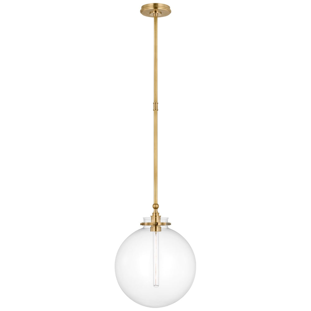Visual Comfort Signature Canada - LED Pendant - Parkington - Antique-Burnished Brass- Union Lighting Luminaires Decor