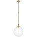 Visual Comfort Signature Canada - LED Pendant - Parkington - Antique-Burnished Brass- Union Lighting Luminaires Decor