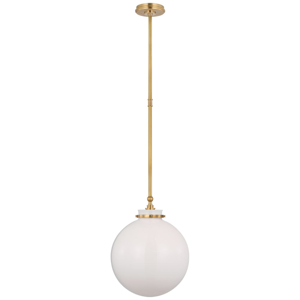 Visual Comfort Signature Canada - LED Pendant - Parkington - Antique-Burnished Brass- Union Lighting Luminaires Decor