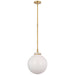 Visual Comfort Signature Canada - LED Pendant - Parkington - Antique-Burnished Brass- Union Lighting Luminaires Decor
