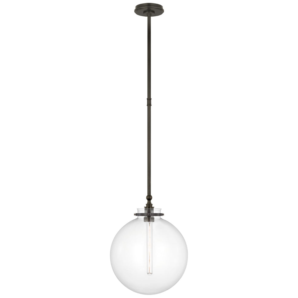 Visual Comfort Signature Canada - LED Pendant - Parkington - Bronze- Union Lighting Luminaires Decor