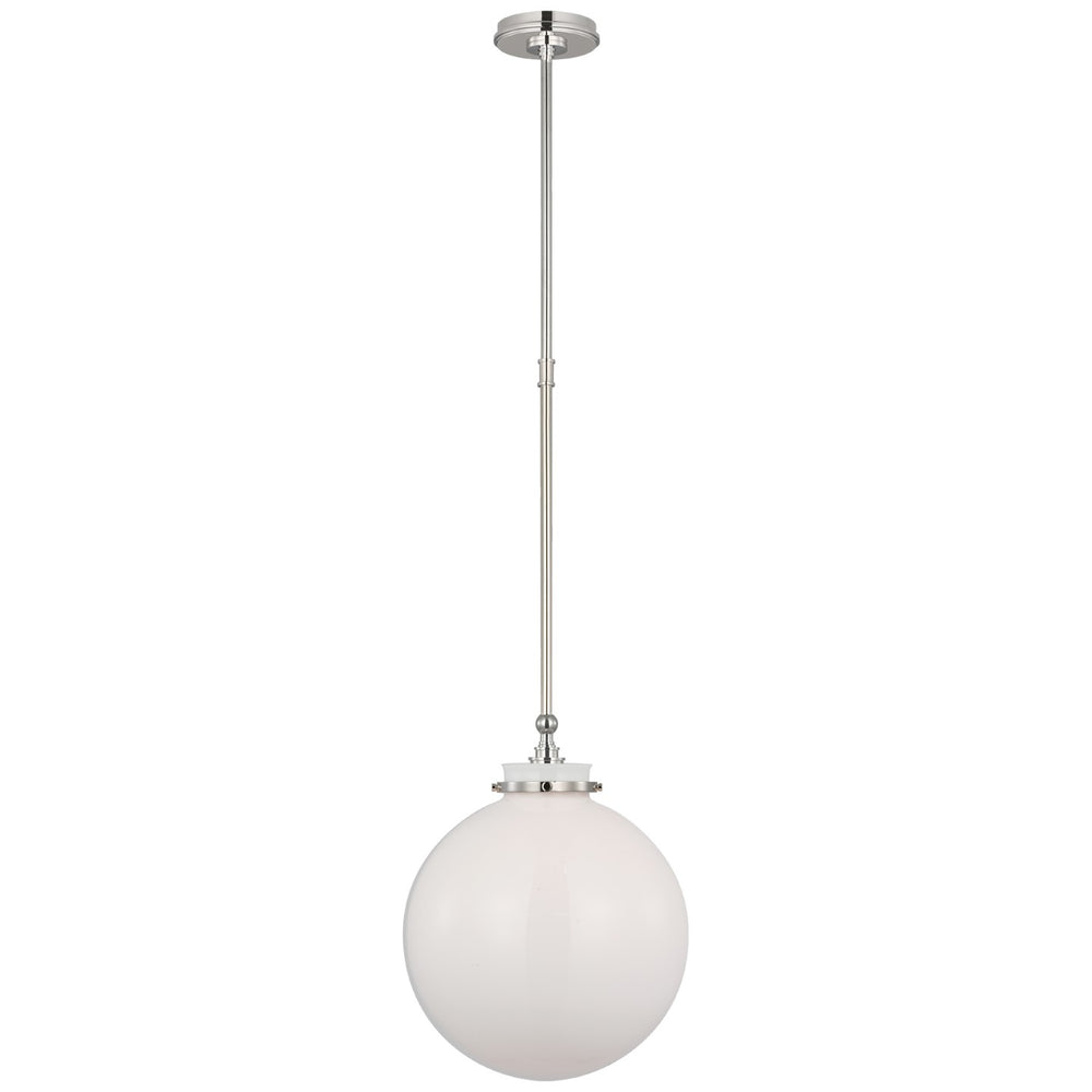 Visual Comfort Signature Canada - LED Pendant - Parkington - Polished Nickel- Union Lighting Luminaires Decor