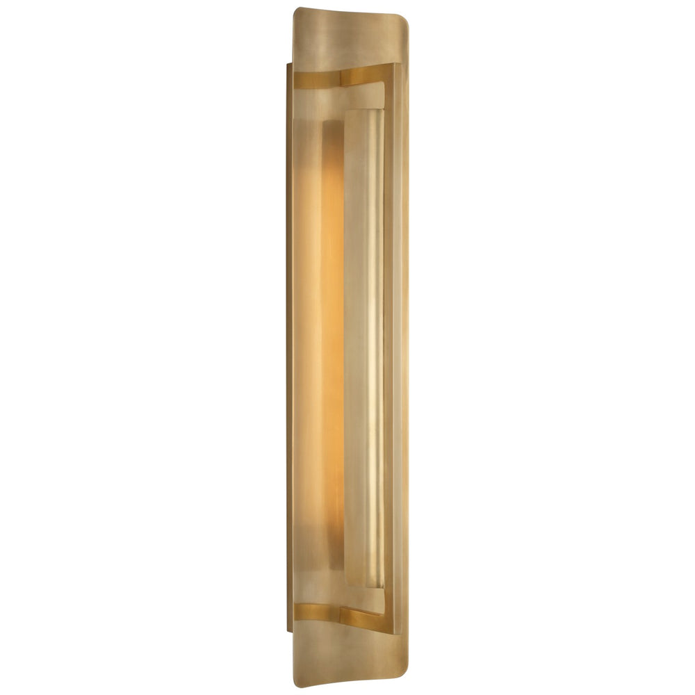 Visual Comfort Signature Canada - LED Wall Sconce - Tristan - Hand-Rubbed Antique Brass- Union Lighting Luminaires Decor