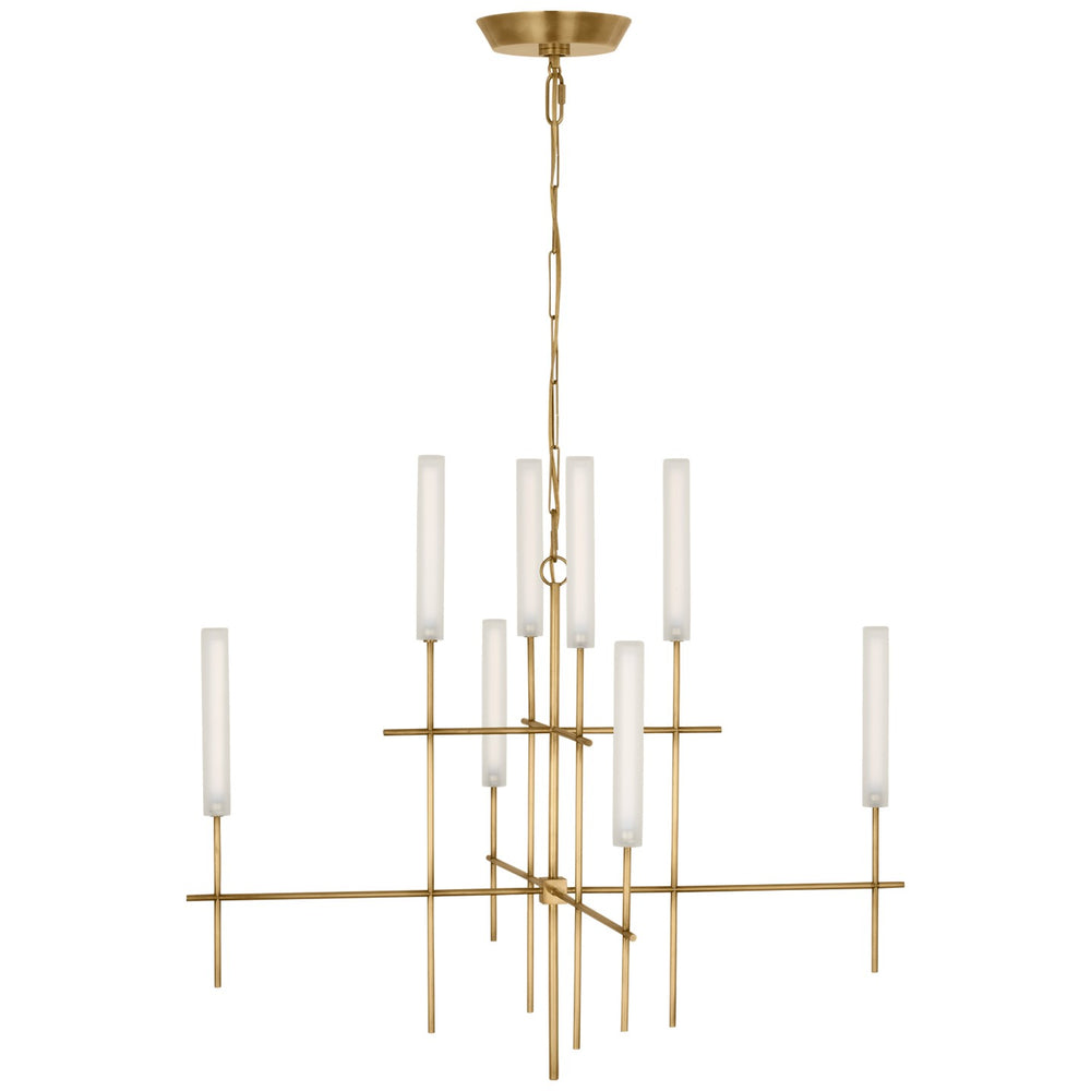 Visual Comfort Signature Canada - LED Chandelier - Fay - Hand-Rubbed Antique Brass- Union Lighting Luminaires Decor