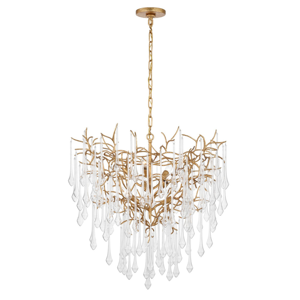 Visual Comfort Signature Canada - LED Chandelier - Rayne - Gilded Iron- Union Lighting Luminaires Decor