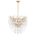 Visual Comfort Signature Canada - LED Chandelier - Rayne - Gilded Iron- Union Lighting Luminaires Decor