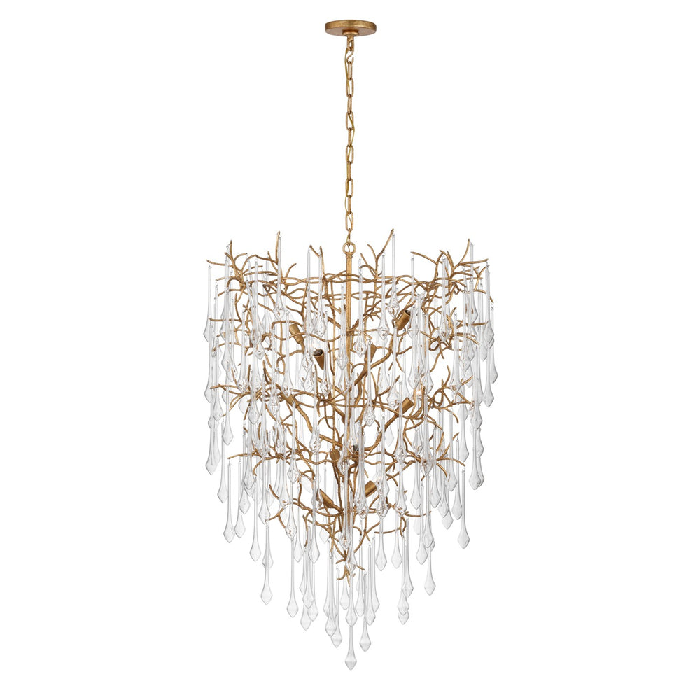 Visual Comfort Signature Canada - LED Chandelier - Rayne - Gilded Iron- Union Lighting Luminaires Decor