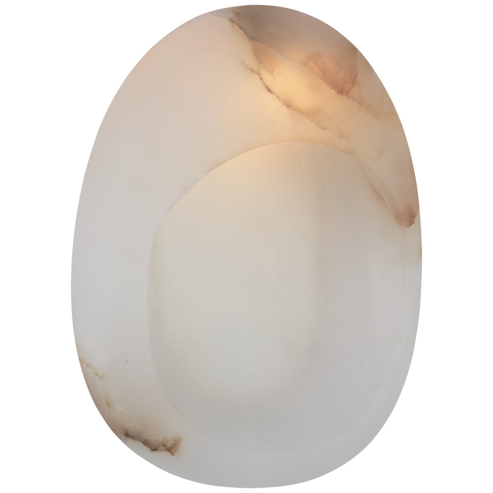 Visual Comfort Signature Canada - LED Wall Sconce - Esculpa - Alabaster and Polished Nickel- Union Lighting Luminaires Decor
