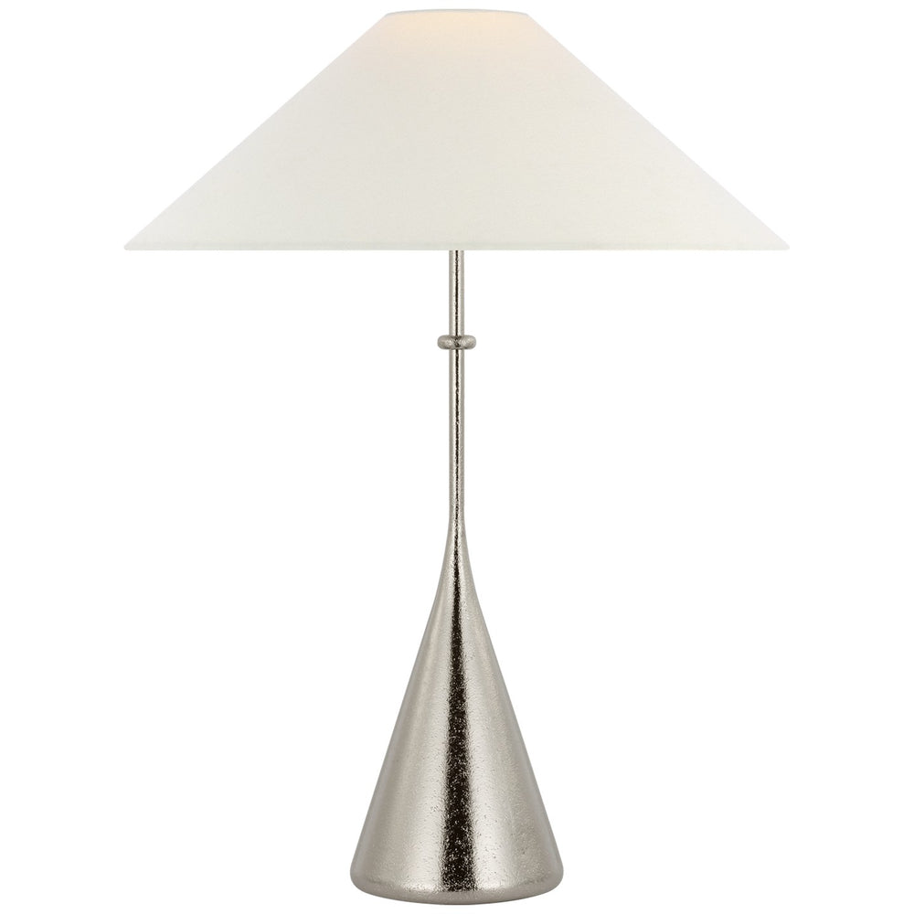 Visual Comfort Signature Canada - LED Table Lamp - Zealous - Museum Nickel- Union Lighting Luminaires Decor