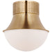 Visual Comfort Signature Canada - LED Flush Mount - Precision - Antique Burnished Brass- Union Lighting Luminaires Decor