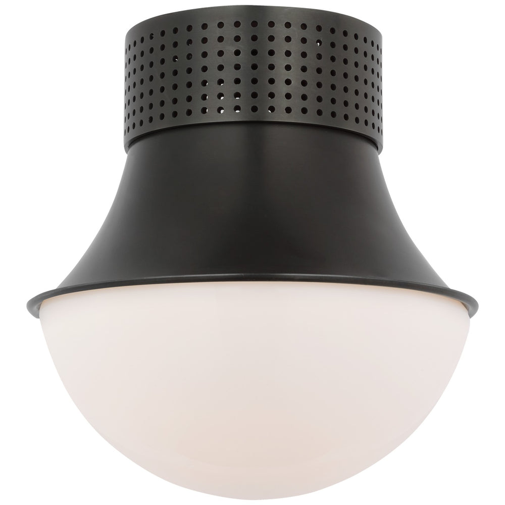 Visual Comfort Signature Canada - LED Flush Mount - Precision - Bronze- Union Lighting Luminaires Decor