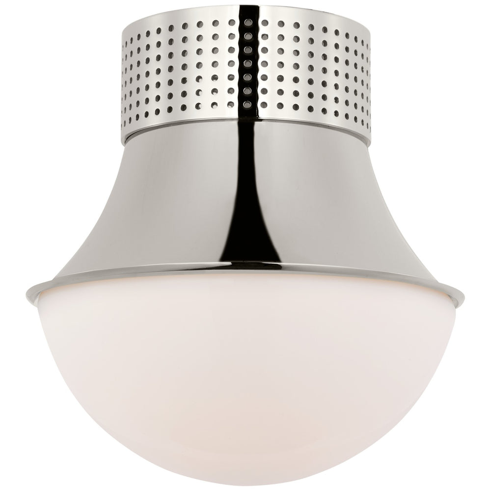 Visual Comfort Signature Canada - LED Flush Mount - Precision - Polished Nickel- Union Lighting Luminaires Decor
