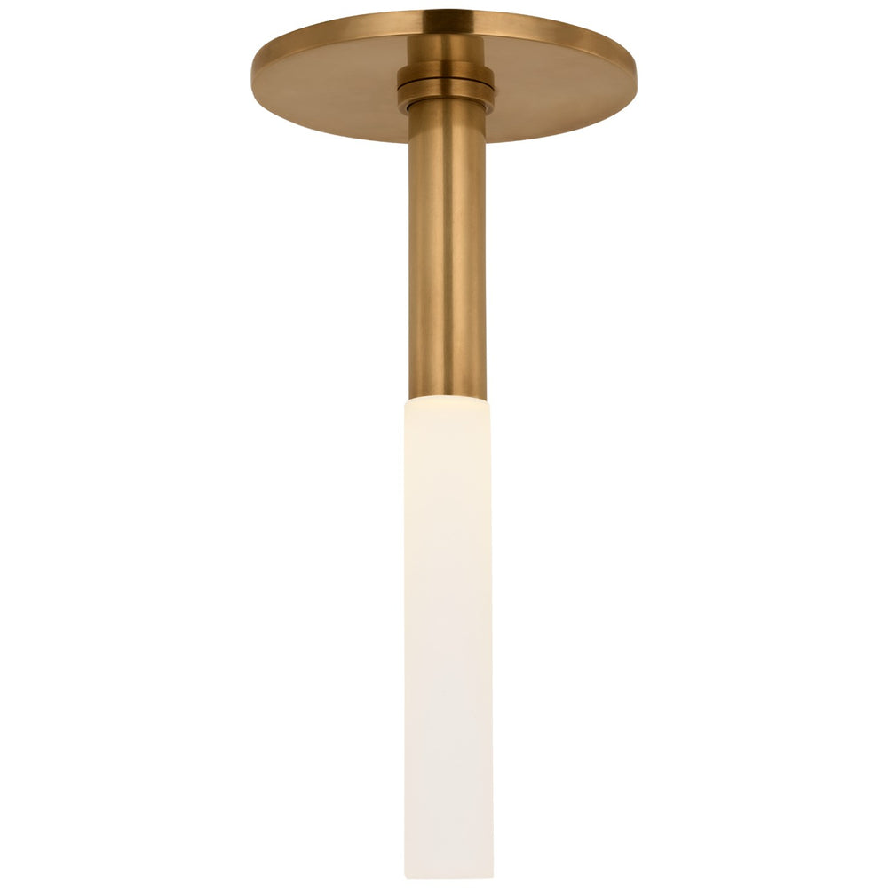Visual Comfort Signature Canada - LED Flush Mount - Rousseau - Antique Burnished Brass- Union Lighting Luminaires Decor