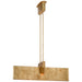 Visual Comfort Signature Canada - LED Linear Pendant - Lotura - Museum Gild- Union Lighting Luminaires Decor