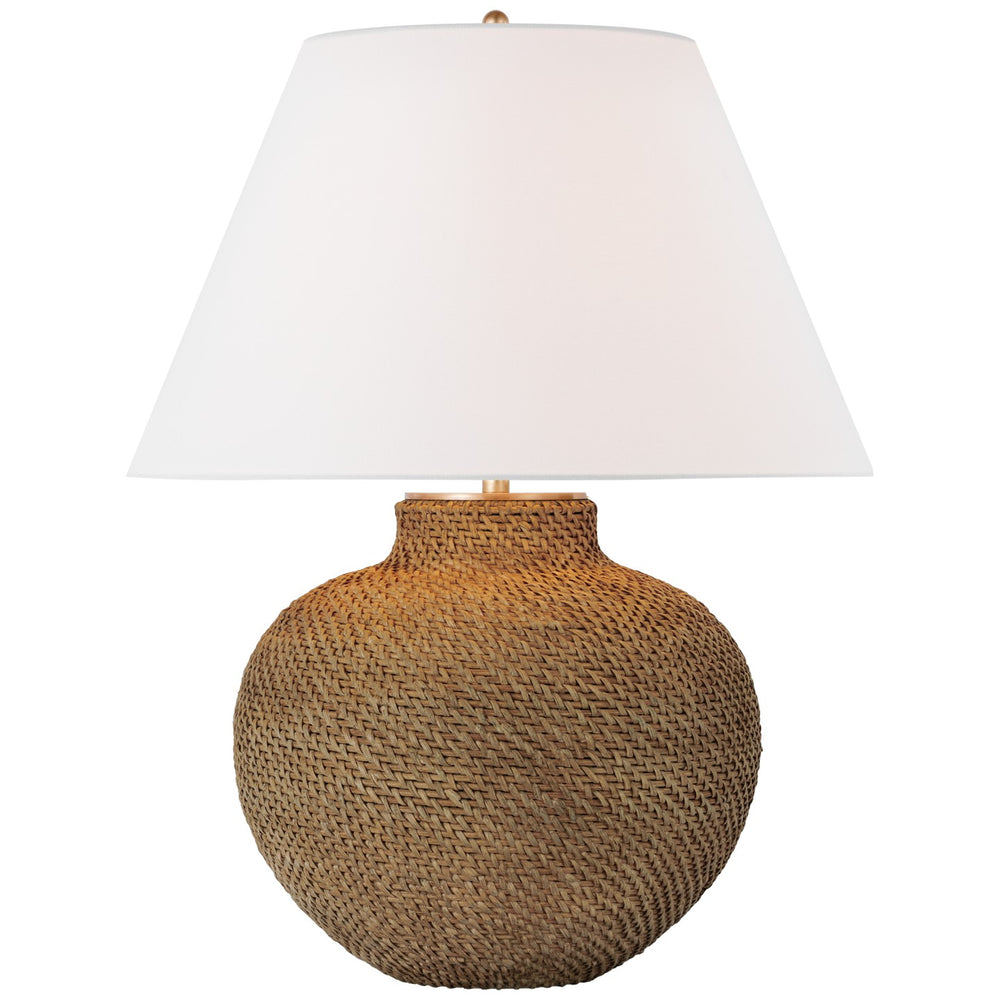 Visual Comfort Signature Canada - LED Table Lamp - Avedon - Natural Rattan- Union Lighting Luminaires Decor