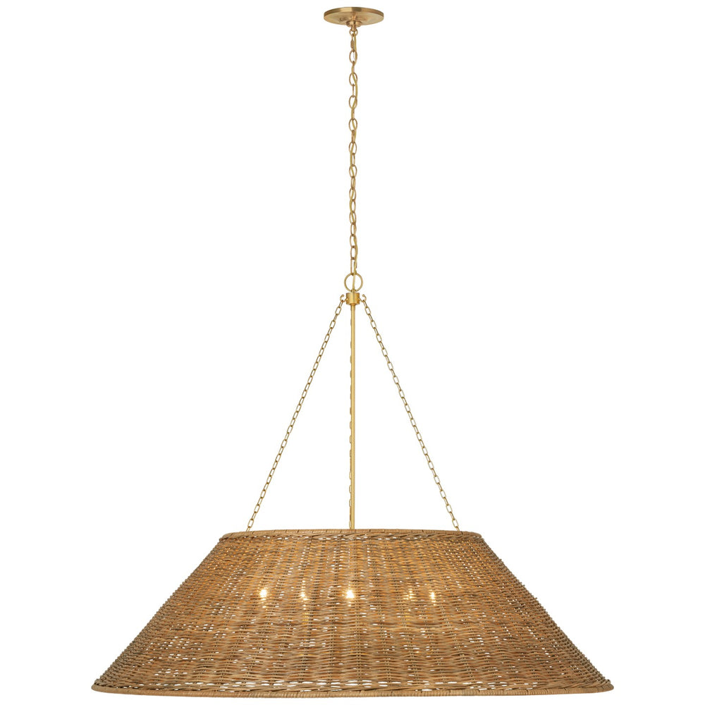 Visual Comfort Signature Canada - LED Pendant - Corinne - Soft Brass- Union Lighting Luminaires Decor
