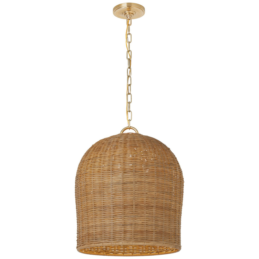 Visual Comfort Signature Canada - LED Pendant - Nancy - Soft Brass- Union Lighting Luminaires Decor