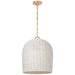 Visual Comfort Signature Canada - LED Pendant - Nancy - Soft Brass- Union Lighting Luminaires Decor