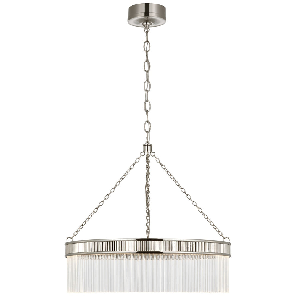 Visual Comfort Signature Canada - LED Chandelier - Menil - Polished Nickel- Union Lighting Luminaires Decor