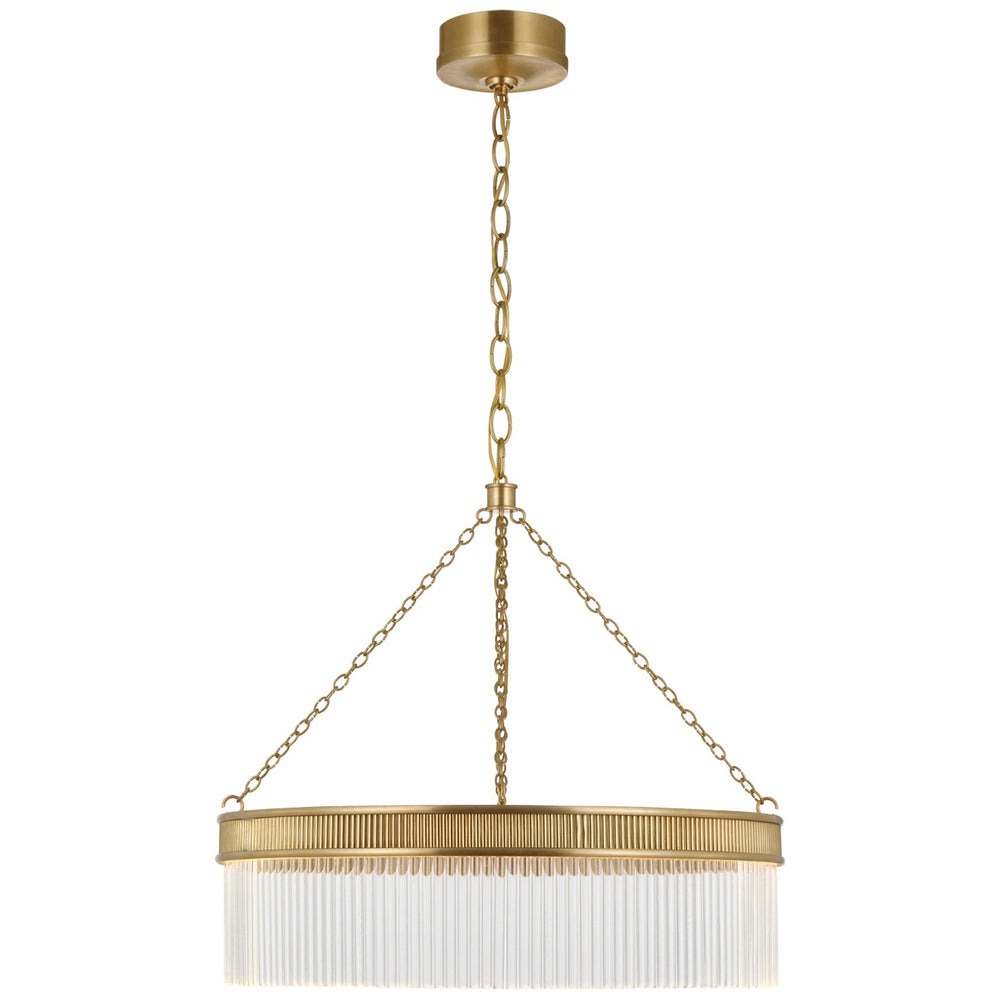 Visual Comfort Signature Canada - LED Chandelier - Menil - Soft Brass- Union Lighting Luminaires Decor