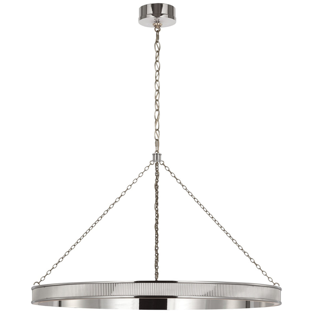 Visual Comfort Signature Canada - LED Chandelier - Menil - Polished Nickel- Union Lighting Luminaires Decor