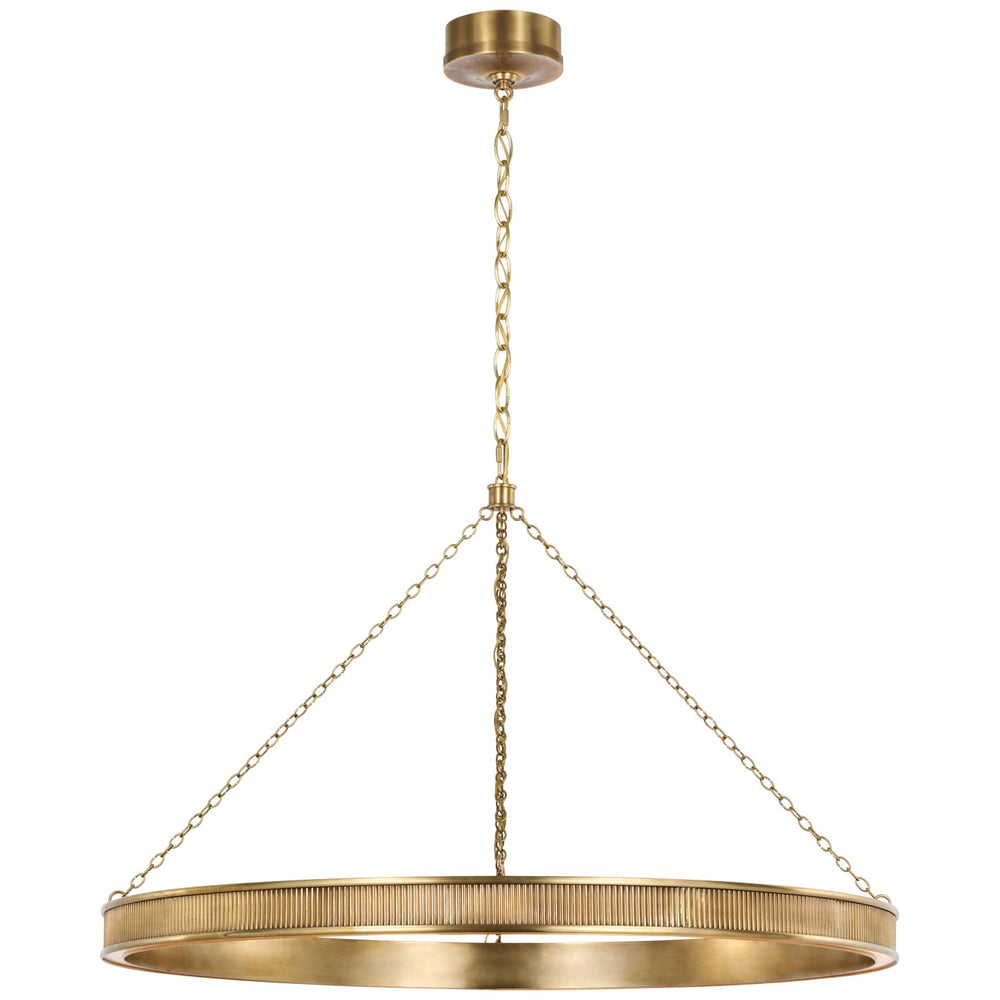 Visual Comfort Signature Canada - LED Chandelier - Menil - Soft Brass- Union Lighting Luminaires Decor