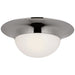 Visual Comfort Signature Canada - LED Flush Mount - Cluny - Polished Nickel- Union Lighting Luminaires Decor