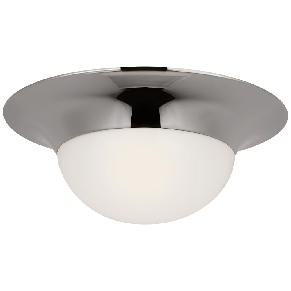 Visual Comfort Signature Canada - LED Flush Mount - Cluny - Polished Nickel- Union Lighting Luminaires Decor