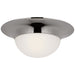 Visual Comfort Signature Canada - LED Flush Mount - Cluny - Polished Nickel- Union Lighting Luminaires Decor