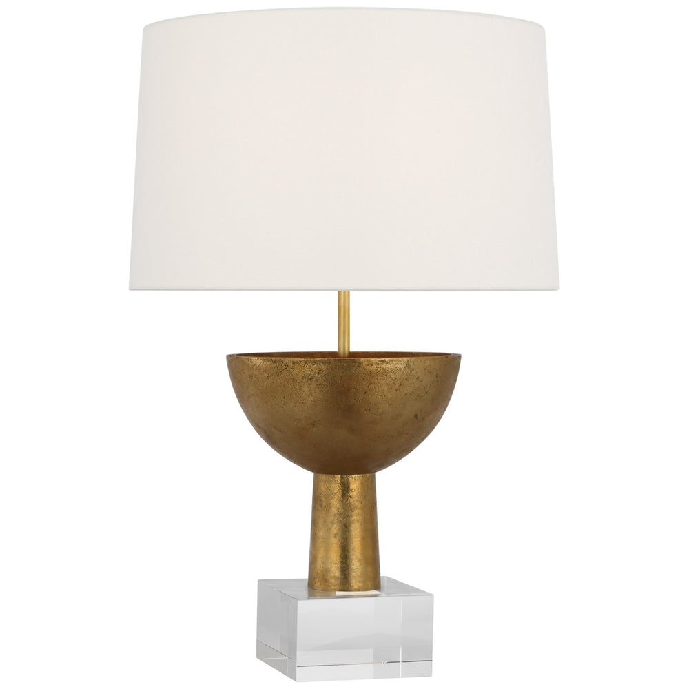 Visual Comfort Signature Canada - LED Table Lamp - Eadan - Museum Brass- Union Lighting Luminaires Decor