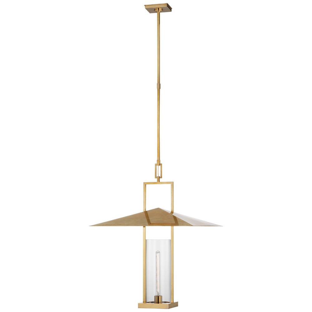 Visual Comfort Signature Canada - LED Lantern - Amity - Antique Burnished Brass- Union Lighting Luminaires Decor
