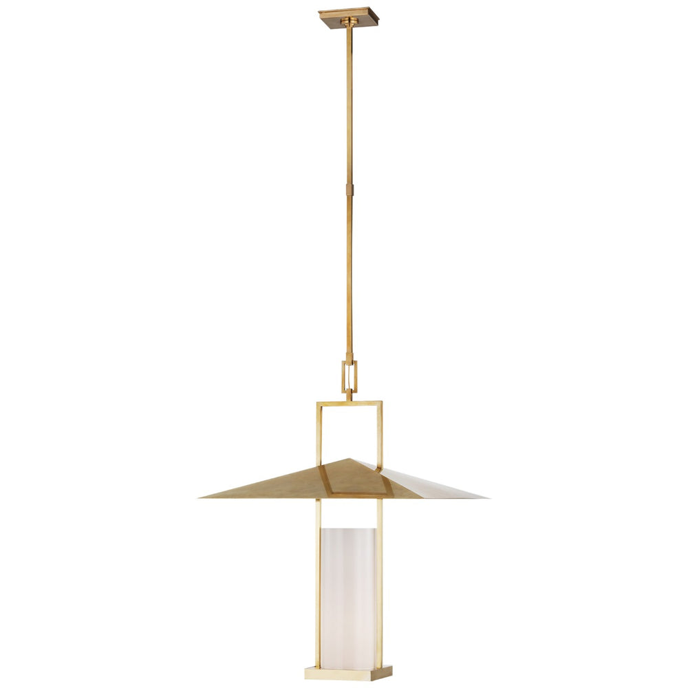 Visual Comfort Signature Canada - LED Lantern - Amity - Antique Burnished Brass- Union Lighting Luminaires Decor