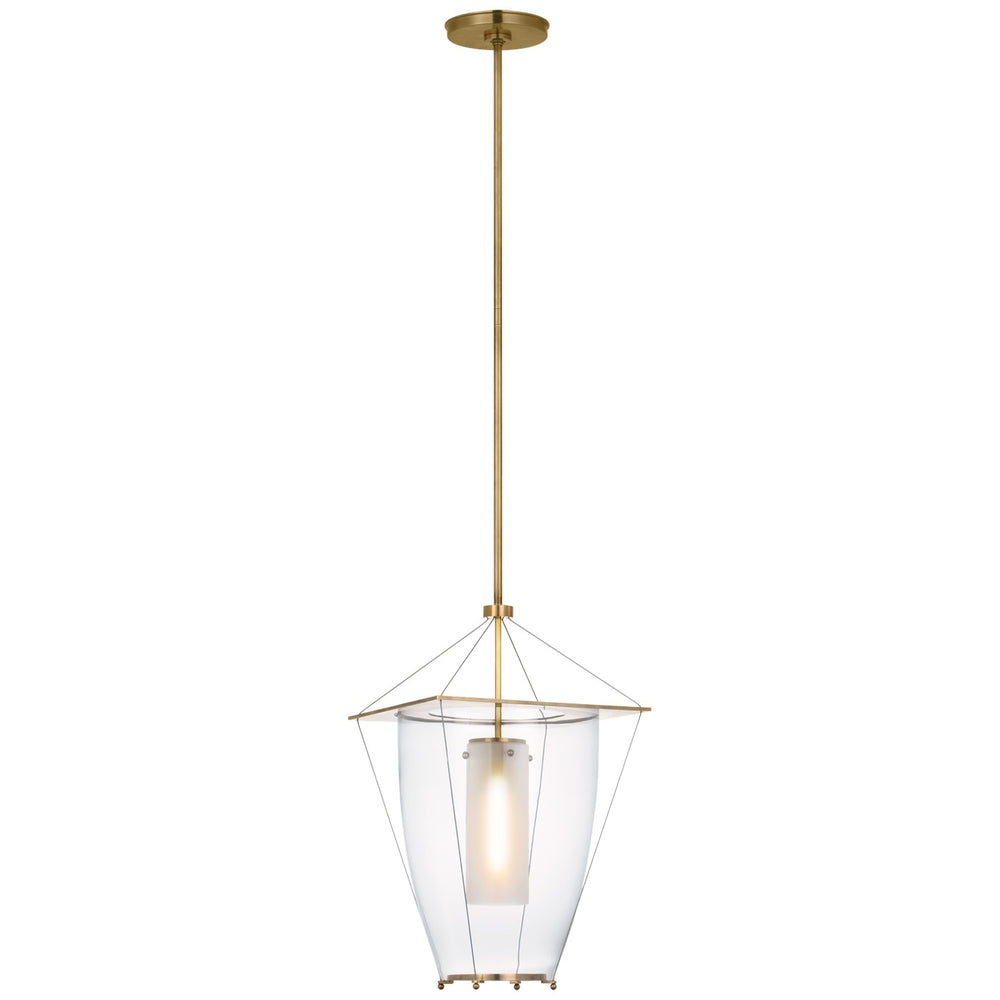Visual Comfort Signature Canada - LED Lantern - Ovalle - Antique Burnished Brass- Union Lighting Luminaires Decor