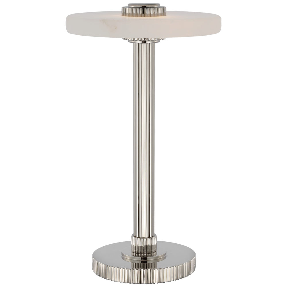 Visual Comfort Signature Canada - LED Accent Lamp - Aran - Polished Nickel and Alabaster- Union Lighting Luminaires Decor