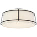 Visual Comfort Signature Canada - LED Flush Mount - Callaway - Bronze- Union Lighting Luminaires Decor
