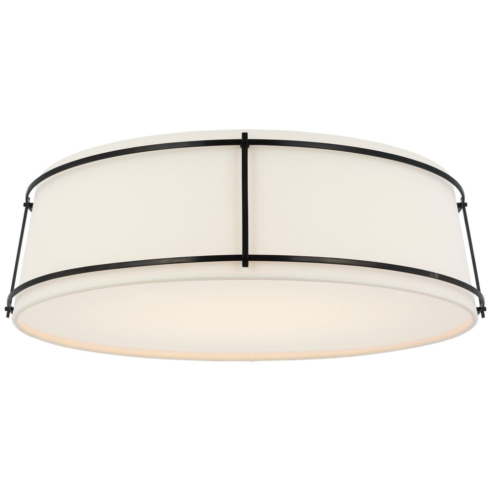Visual Comfort Signature Canada - LED Flush Mount - Callaway - Bronze- Union Lighting Luminaires Decor