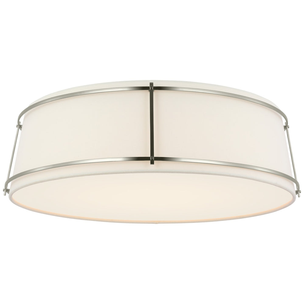 Visual Comfort Signature Canada - LED Flush Mount - Callaway - Polished Nickel- Union Lighting Luminaires Decor