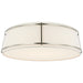 Visual Comfort Signature Canada - LED Flush Mount - Callaway - Polished Nickel- Union Lighting Luminaires Decor