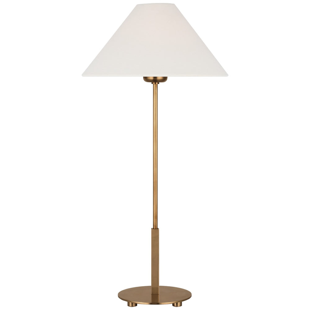 Visual Comfort Signature Canada - LED Buffet Lamp - Hackney - Hand-Rubbed Antique Brass- Union Lighting Luminaires Decor